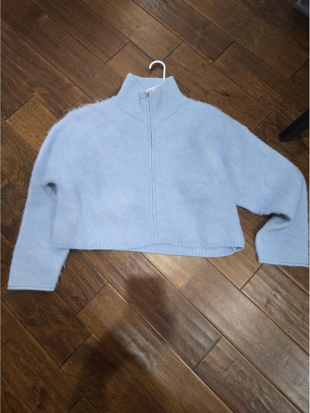 Nwt womens large full zip sweater 55G3